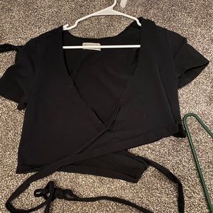 Urban Outfitters Tie Front Top